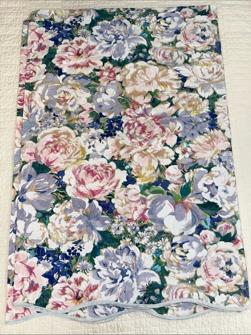 Wamsutta Vintage set of 2 Standard Pillowcase Floral Supercale Cottagecore